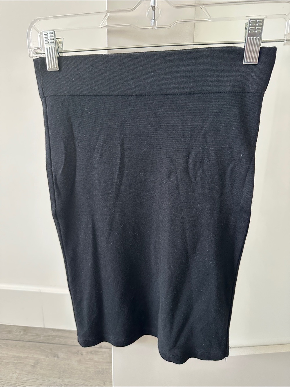 Madewell Black Stretch pencil skirt Size XS